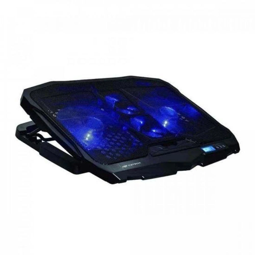 Suporte para Notebook com Cooler NBC-100BK com 4 Coolers e Ajuste de Altura Preto C3tech
