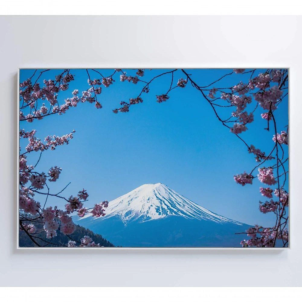 Quadro Monte Fuji 90x60 Cm Tecido Canvas