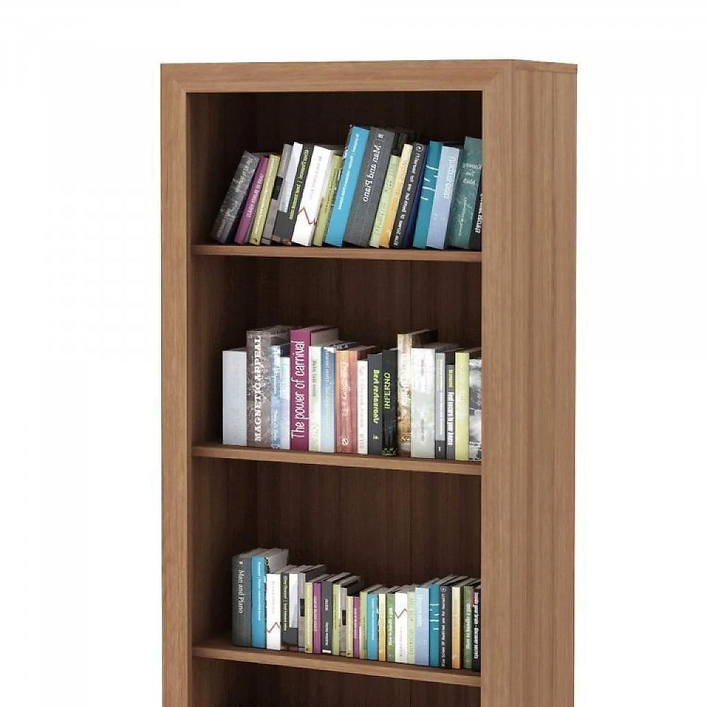 Kit 4 Peças com 1 Mesa em L 1 Balcão 1 Gaveteiro 1 Estante Espresso Móveis Conjunto Home Office 4 Peças com 1 Mesa em L 1 Balcão 1 Gaveteiro 1 Estante Espresso Móveis Amendoa