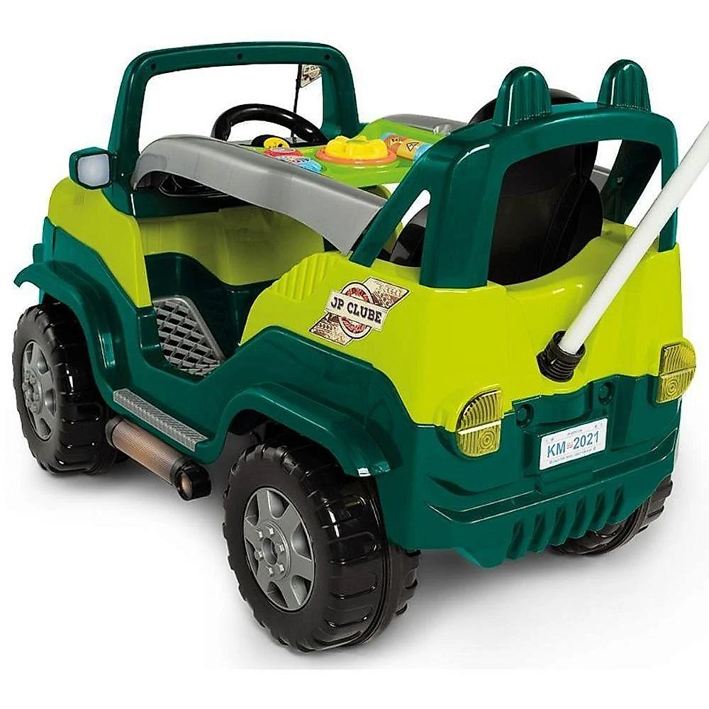 Veículo para Bebê Diipi com Som Dois em um Verde Calesita Brinquedos
