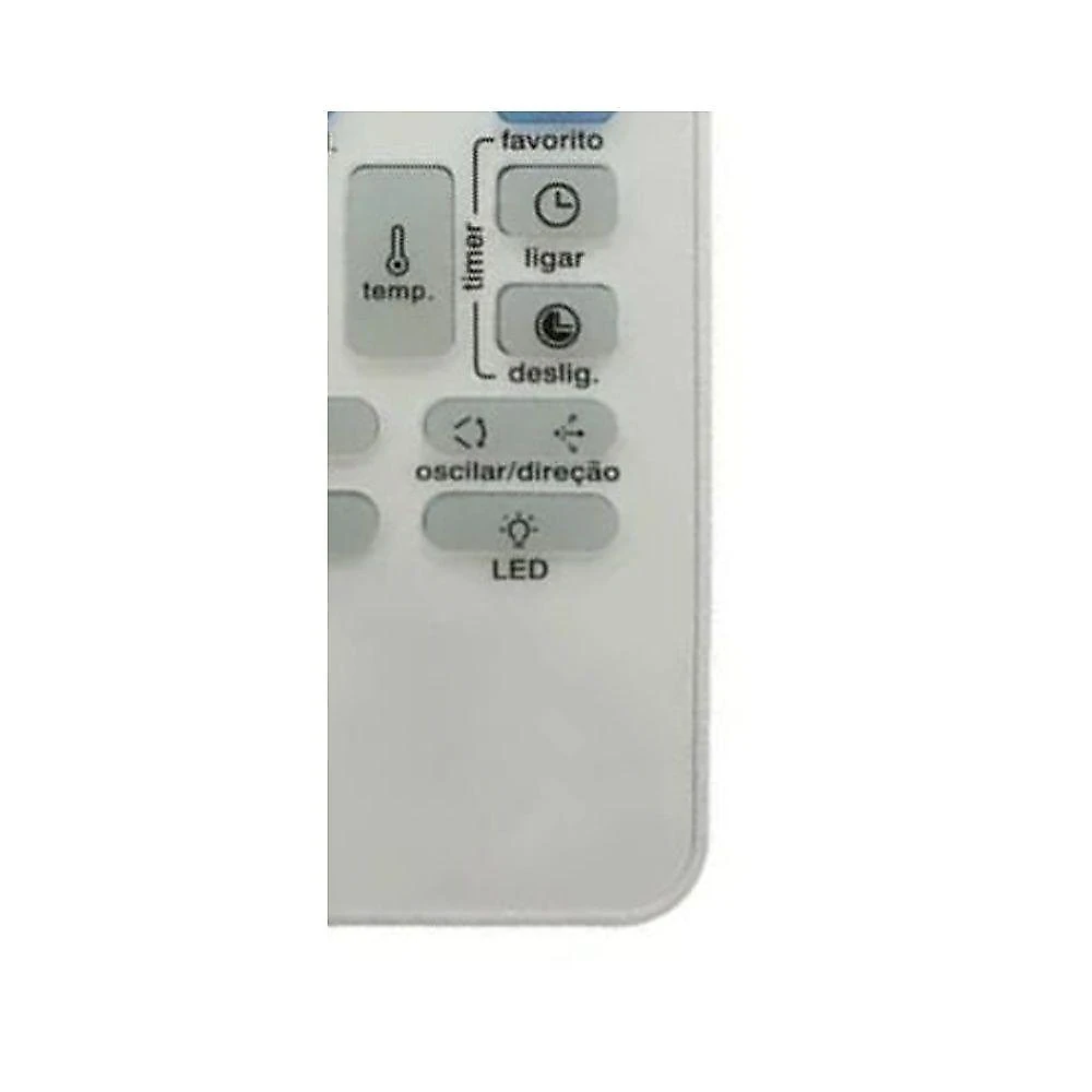 Controle Remoto Grupo MXT C 01379 para Ar-condicionado Springer Série RG52B-E webcontinental-7908324701586