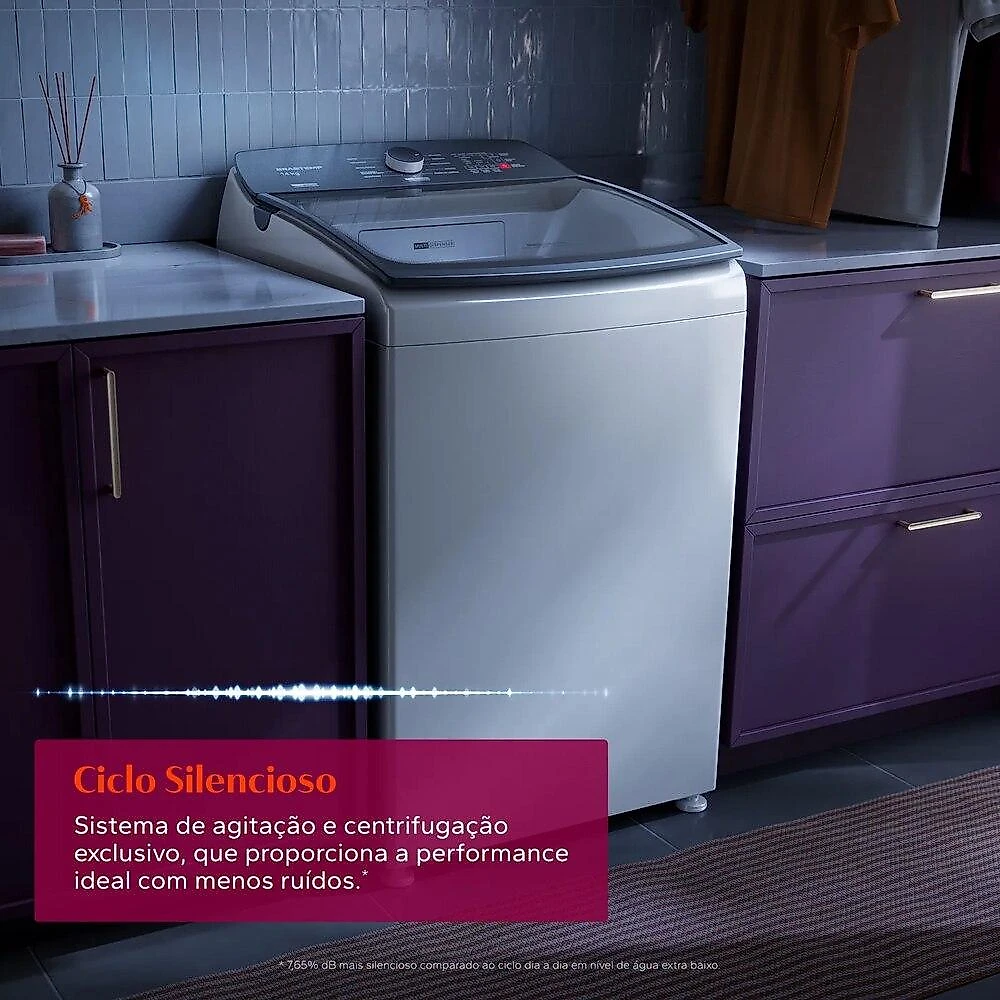 Máquina de Lavar Roupas Brastemp BWJ14AB 14 Kg, Branca - 220V 220 Volts