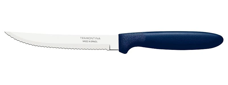 Faca Churrasco Inox 5" Ipanema Azul Tramontina
