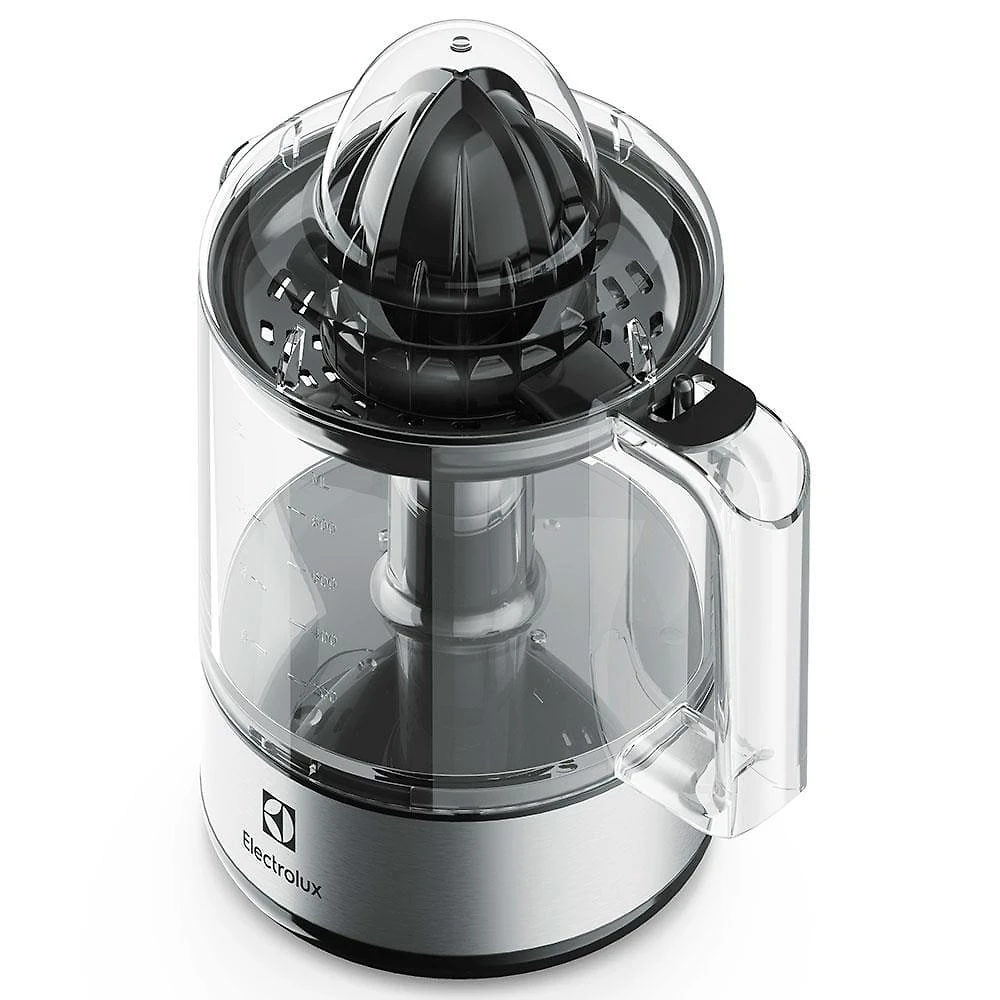 Espremedor de frutas electrolux efficent ecp10 com 2 cones, 800 ml e 30 w - preto