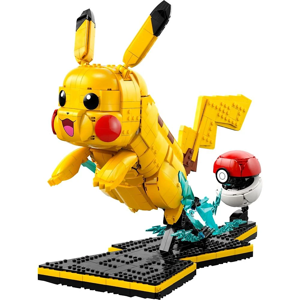 Lego®  pokémon™ - pikachu e pokebola amarela