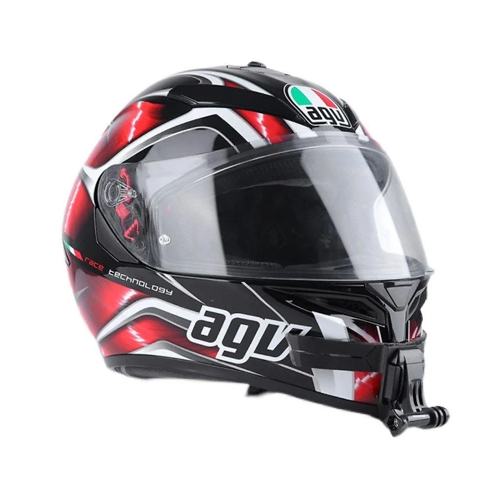 Suporte Para Capacete de Moto para Câmeras GoPro e Similares