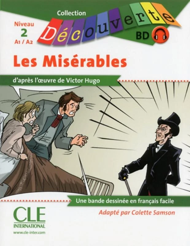 Livret De Bande Dessinee Les Miserables - Niveau 2