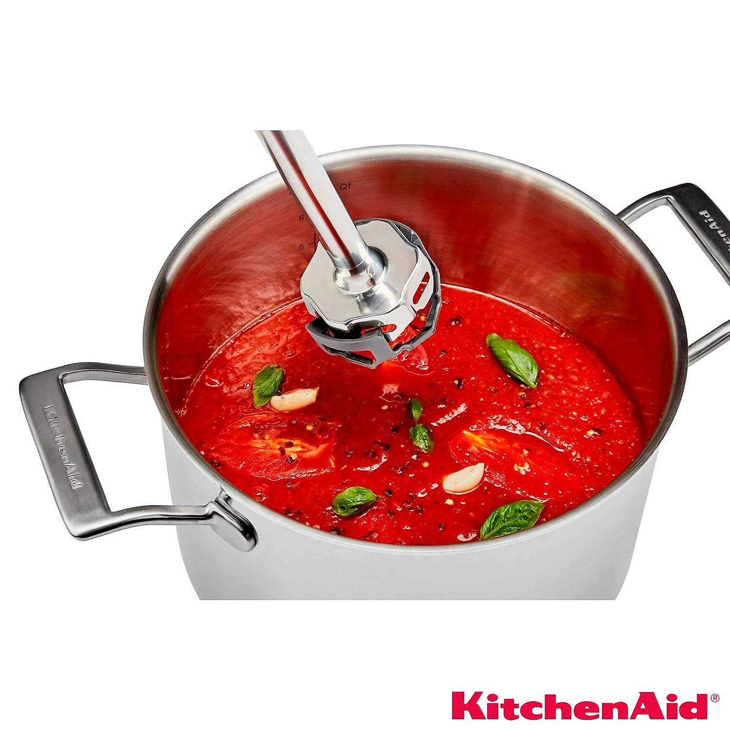 Mixer de Mão Kitchenaid Empire Red com Velocidade Variável, Capacidade de 0,7 Litros - KEB53AVANA 110