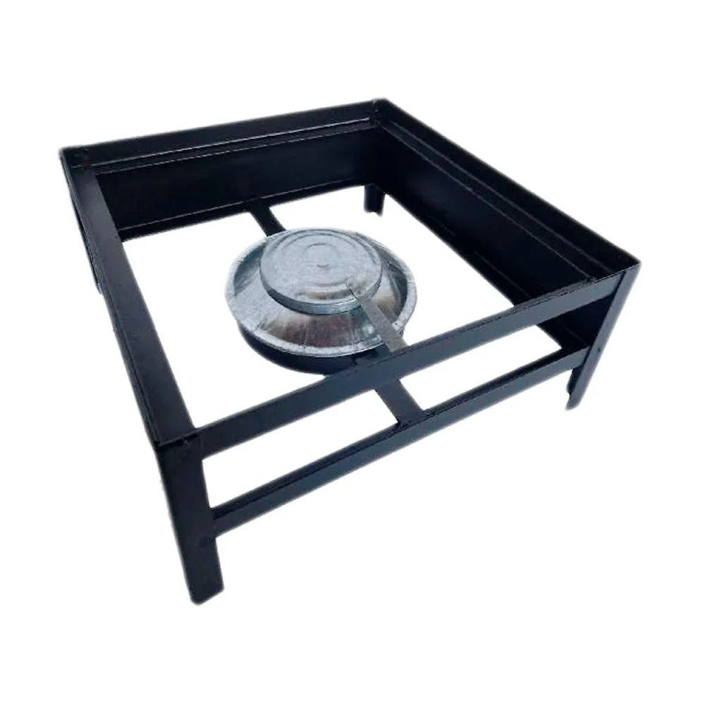 Base Rechaud 129-BS à Álcool Gel Portátil com Tripé Grande para Camping Brassol
