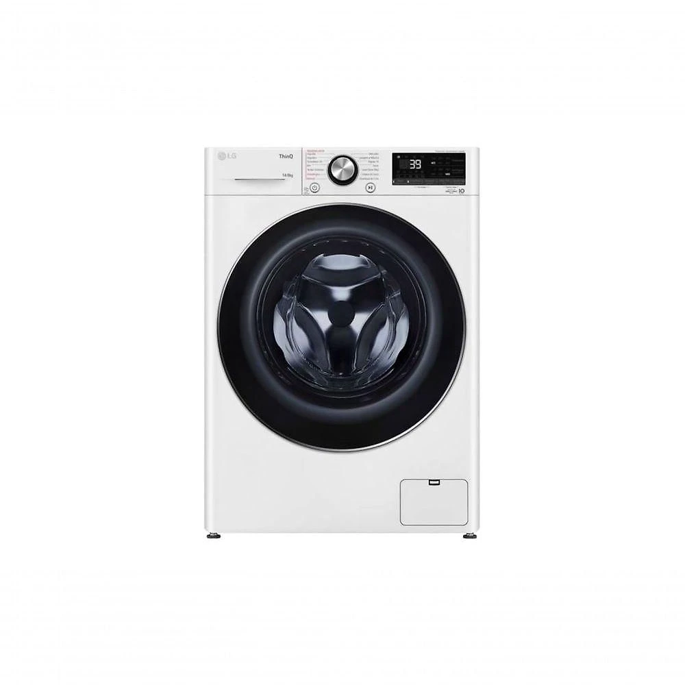 Lava e Seca Smart LG VC2 14kg Branca com Inteligência Artificial AIDD Wi-fi Google Assistente ThinQ CV9014WC2A 220V