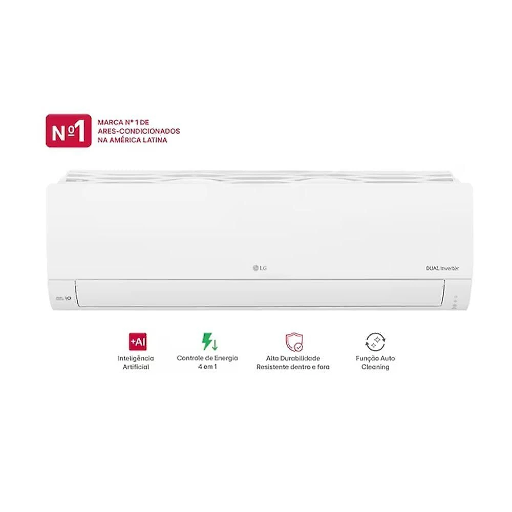 Ar Condicionado Split Hi Wall LG Dual Inverter Compact AI 9.000 Btus Frio 220V R-32