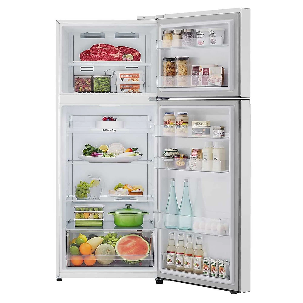 Geladeira LG 2 Portas Duplex Frost Free 375 Litros GN-B372PQW Branco - 110V