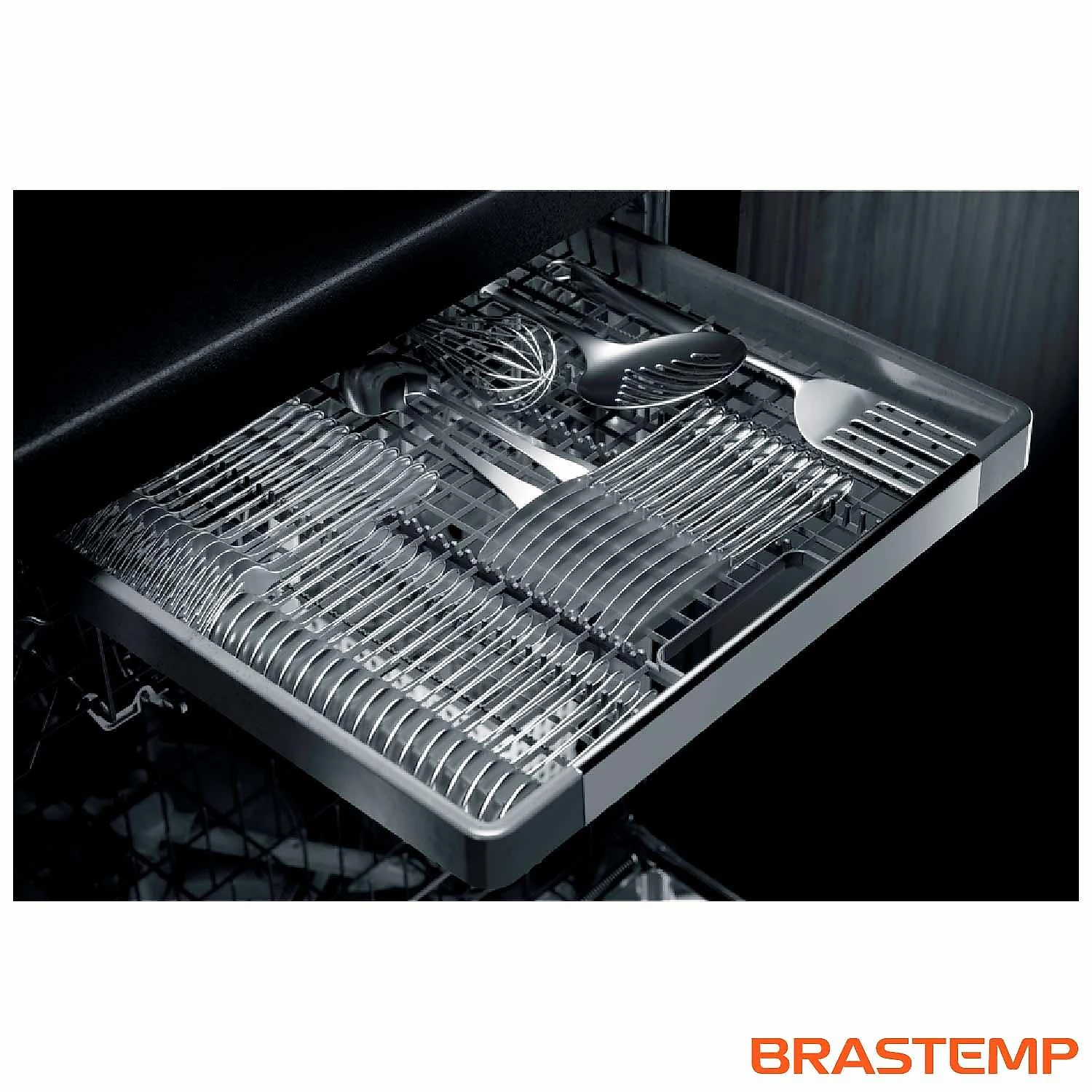 Lava-Louças de Embutir Brastemp Gourmand 14 Serviços Inox com Smart Sensor - BLB14GR 110