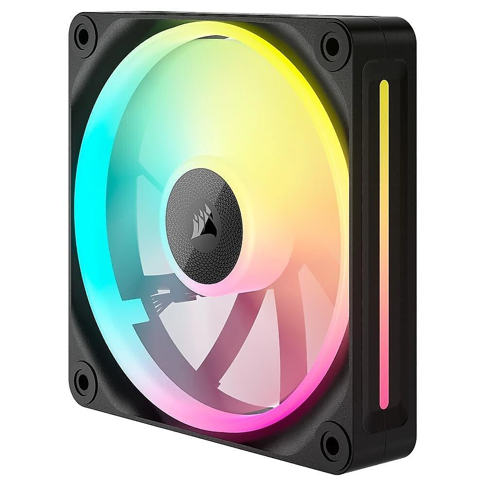 Kit com 3 Ventoinhas Corsair LX RGB Series, iCUE LINK LX120, 120mm, Preto - CO-9051026-WW