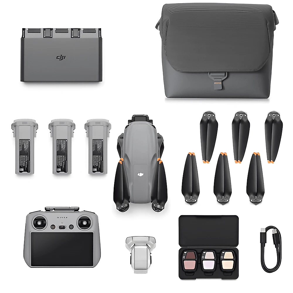 Drone DJI Air 3S Fly More Combo com Controle RC 2