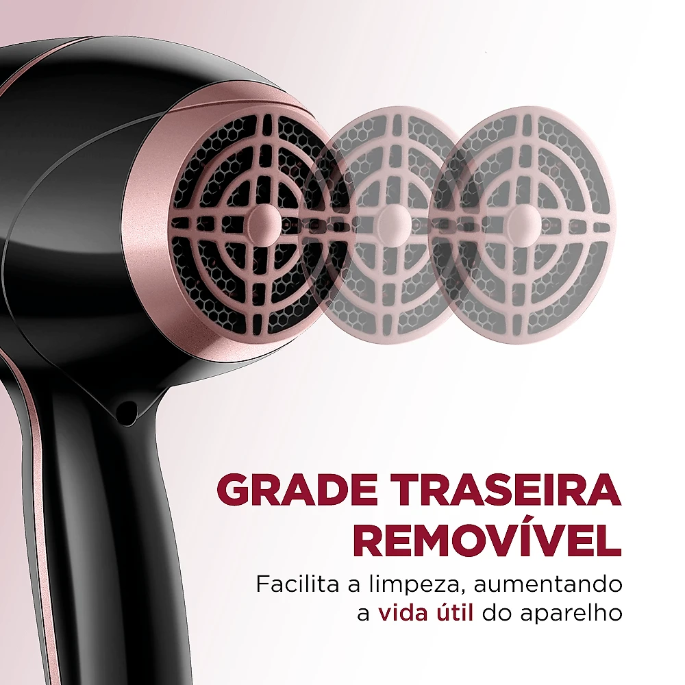 Secador De Cabelos Black Gold Mondial SCN-02 SECADOR CABELO SCN-02 127V/60Hz