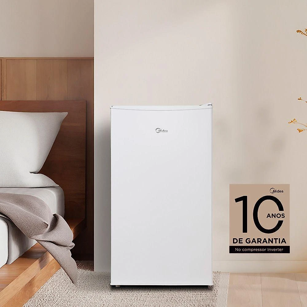 Frigobar midea inverter 93l bivolt branco (mdrd142fgd013)