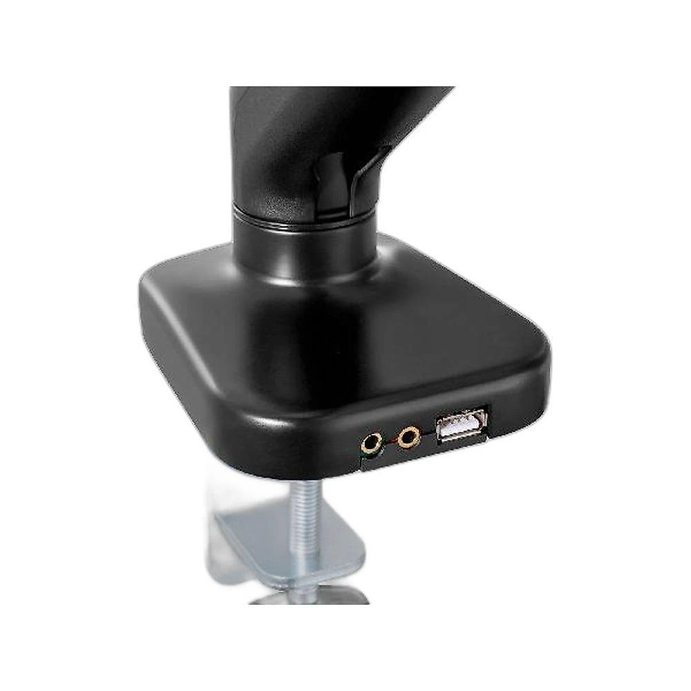 Suporte Articulado para Monitor SM-046USB com Pistão a Gás e USB 2.0 Preto Pcyes