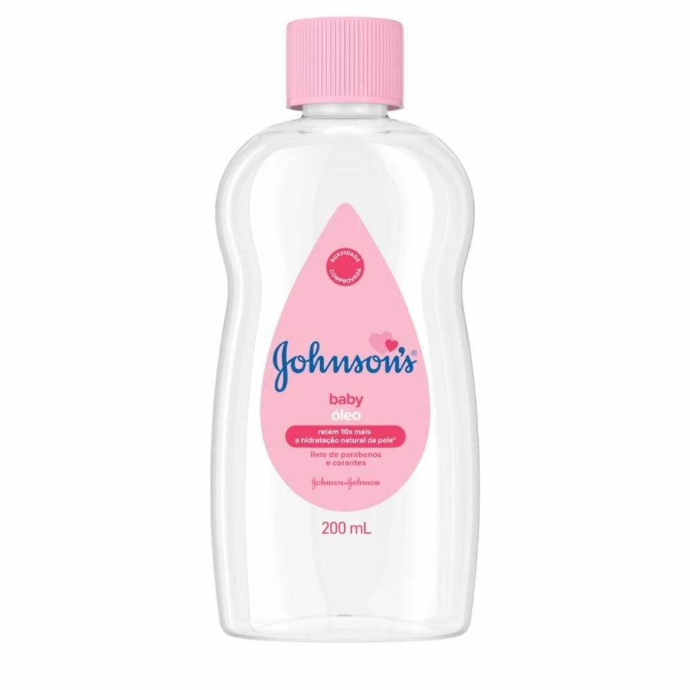 Óleo Johnsons Baby Puro 200ml