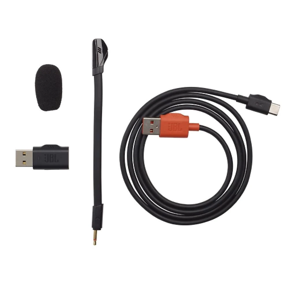 JBL Quantum 350 Wireless, Headset Gamer, Preto Fone de Ouvido JBL Quantum 350 Wireless, Over Ear, Preto