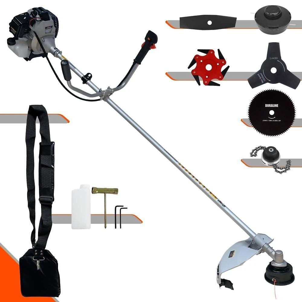 Roçadeira Completa Toyama Tbc43h 43cc 1,7hp 12.000rpm 6 Em 1