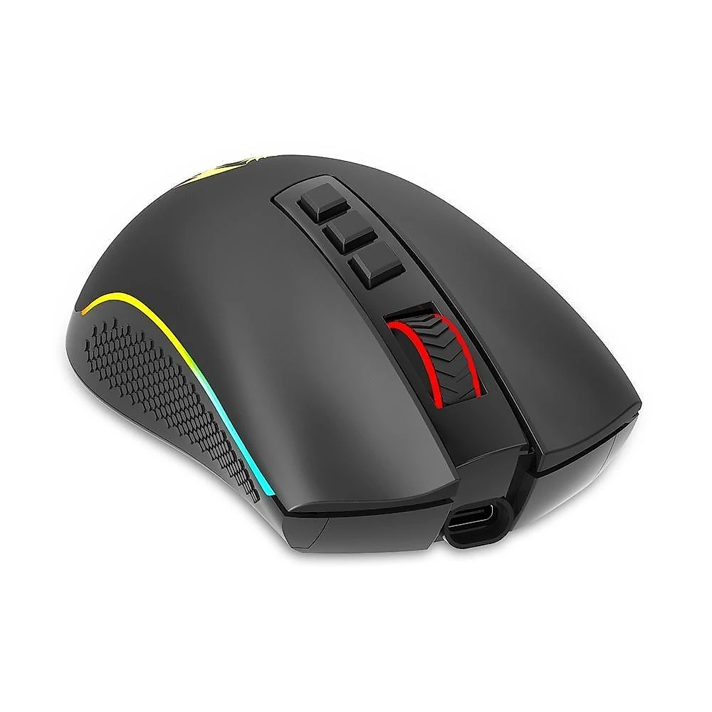 Mouse Gamer Redragon Cobra Pro, RGB, 16000 DPI, 8 Botões, Wireless, Preto - M711-PRO