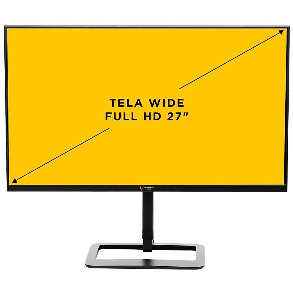 Monitor Gamer Husky Avalanche 27", Wide, 144Hz, Full HD, 1ms, IPS, DisplayPort e HDMI, Adaptive Sync, Som Integrado, Preto - HGMT004