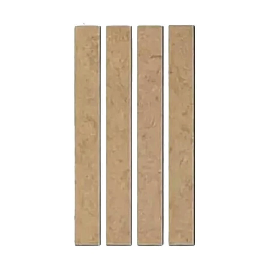 Miniatura Kit 22 Ripas Mdf Rustico Lambri Madeira Shiplap 5Cm Parede