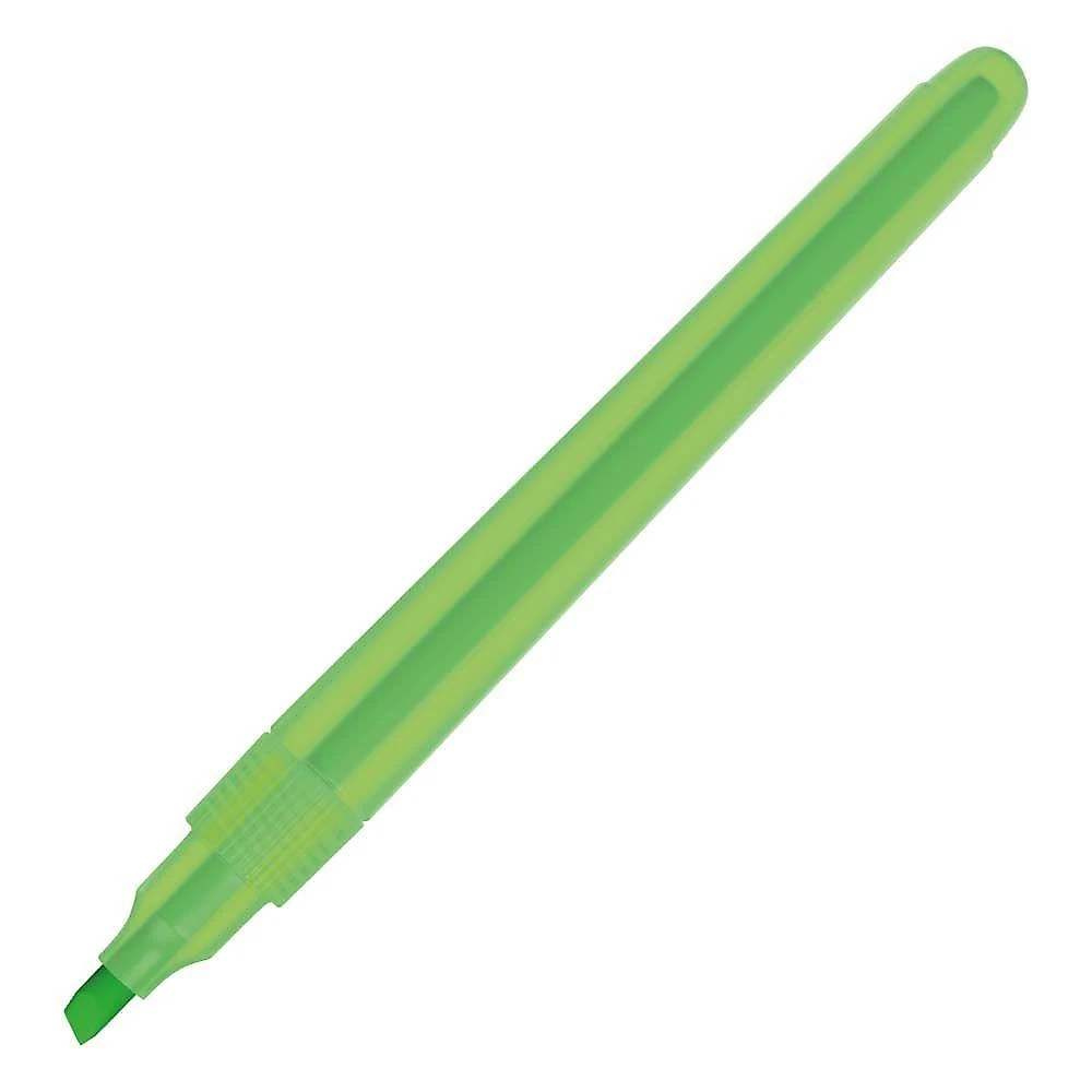 Marca-texto Cis Lumini Lite Ponta Chanfrada Kit 6 Unidades em Cores Neon