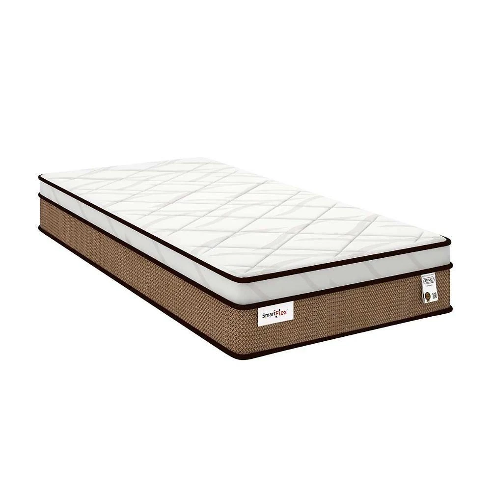 Colchão Solteiro Molas Masterpocket Ensacadas Smart Flex Euro Pillow (88x188x30) - Plumatex