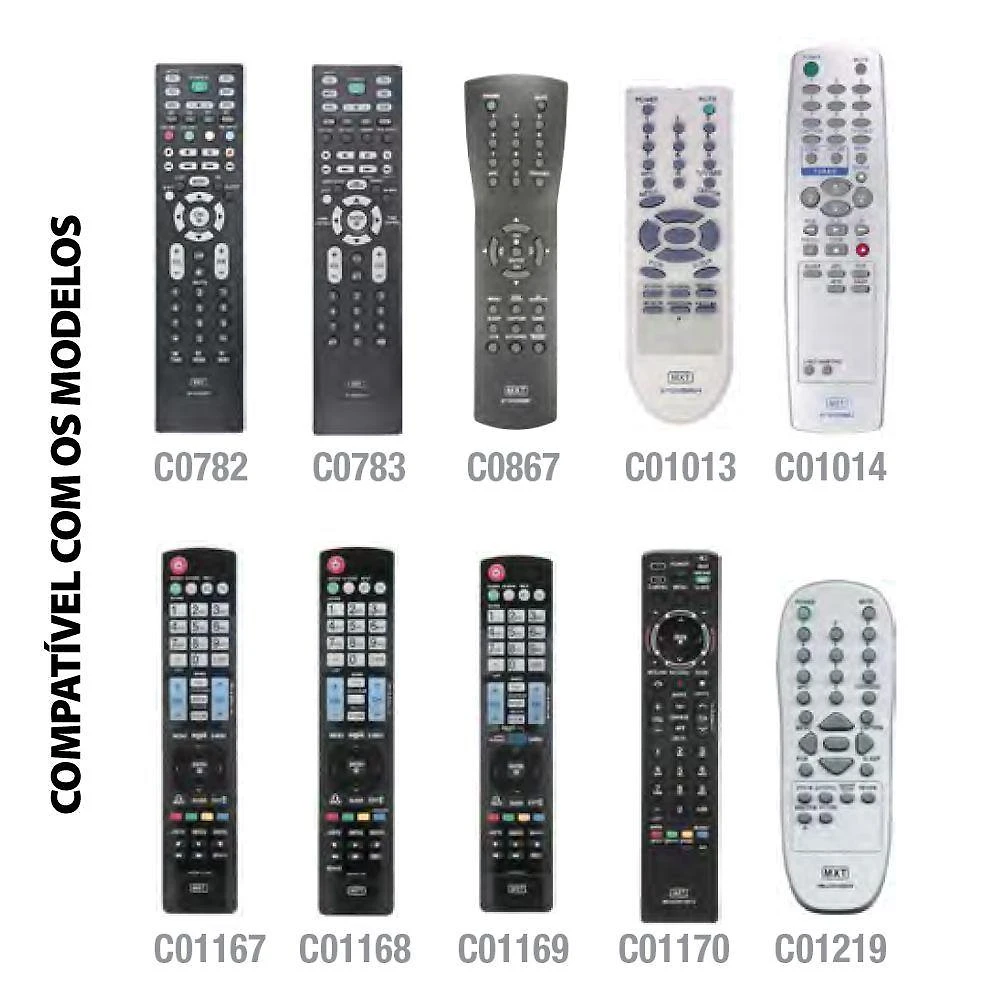 Controle Remoto Mxt 01286 Tv Lg Smart Tv - Modelos Antigos