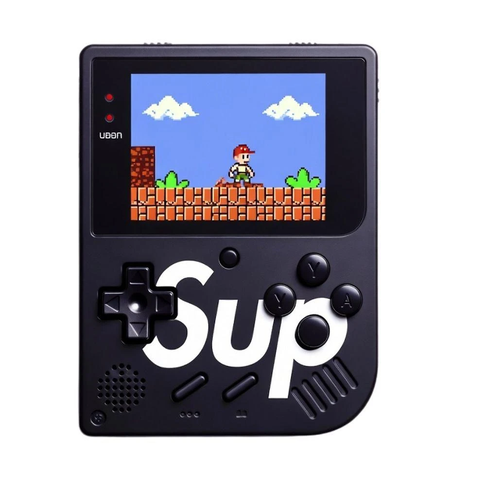 Console Portátil Estilo Clássico Pixel Art MDM com Tela Nítida e Controles Ergonômicos