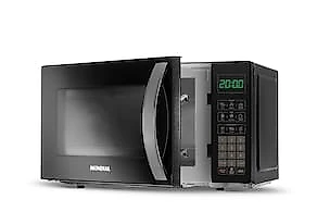 Micro-ondas Mondial 21 Litros 1200W Função Tira Odor e Manter Aquecido Preto 110V