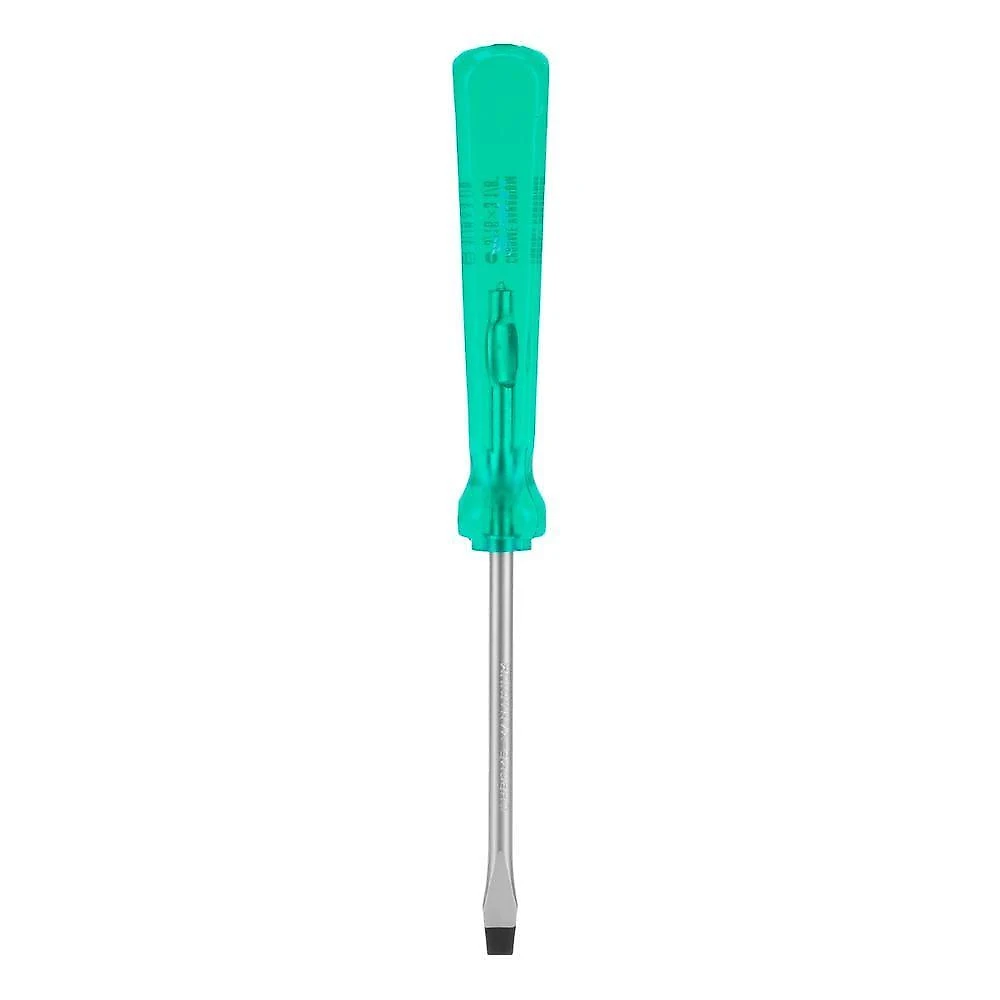 Chave de Fenda SL5 80MM Comum Alta Resistência Aço Crv Verde MTX