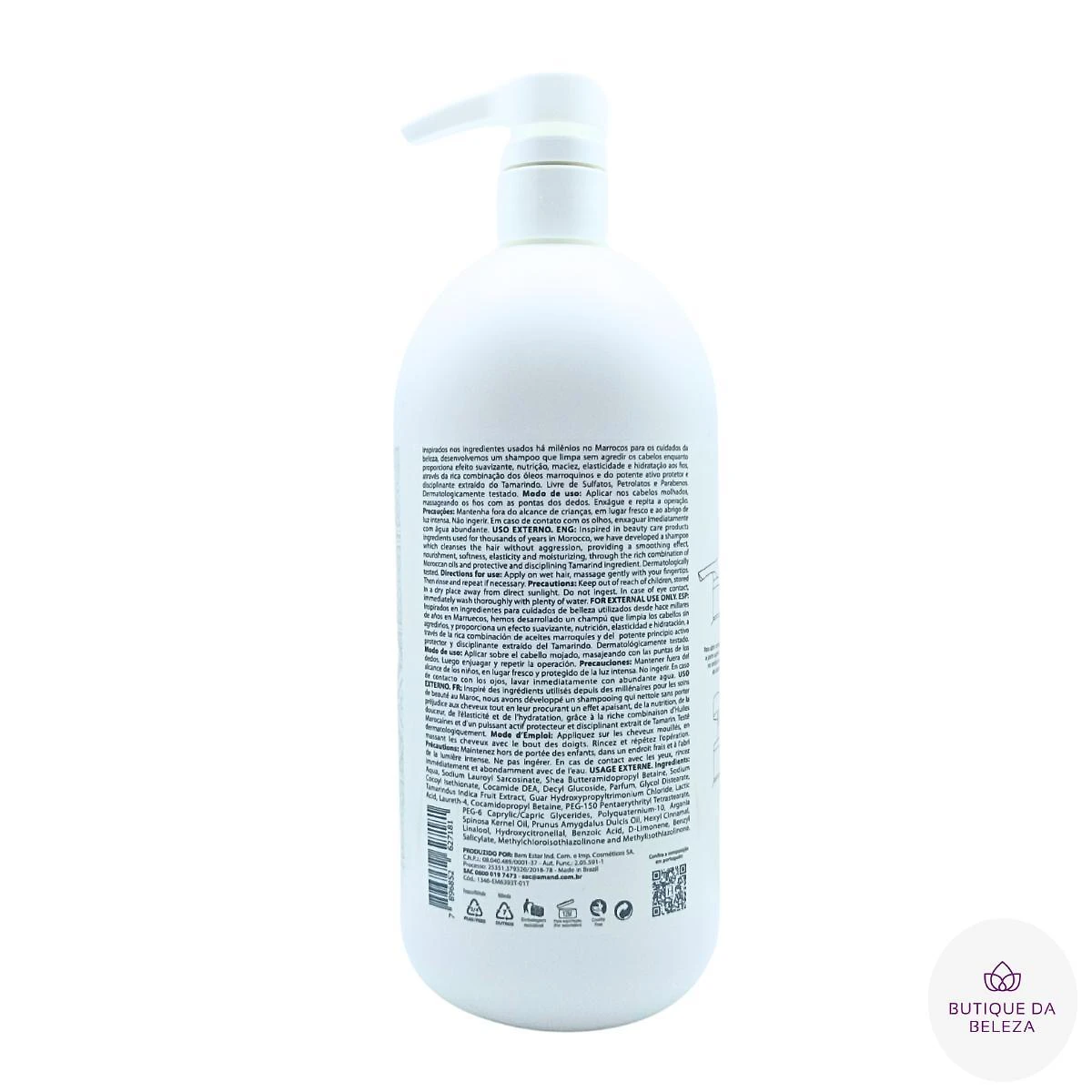 Miniatura Shampoo Amend Óleos Marroquinos 1 Litro