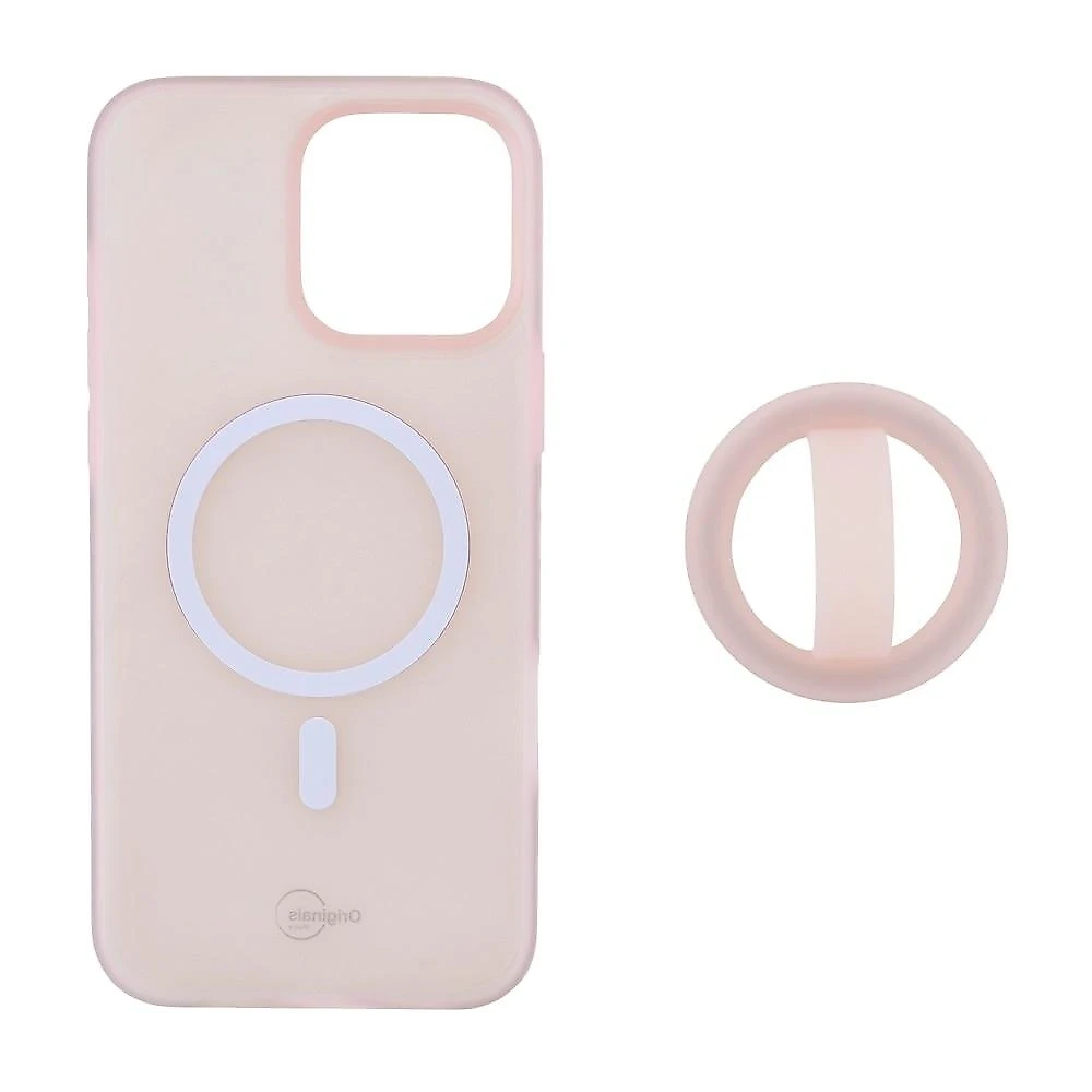 Capa iPhone 16 Pro, Originais iPlace, Ring Rosa
