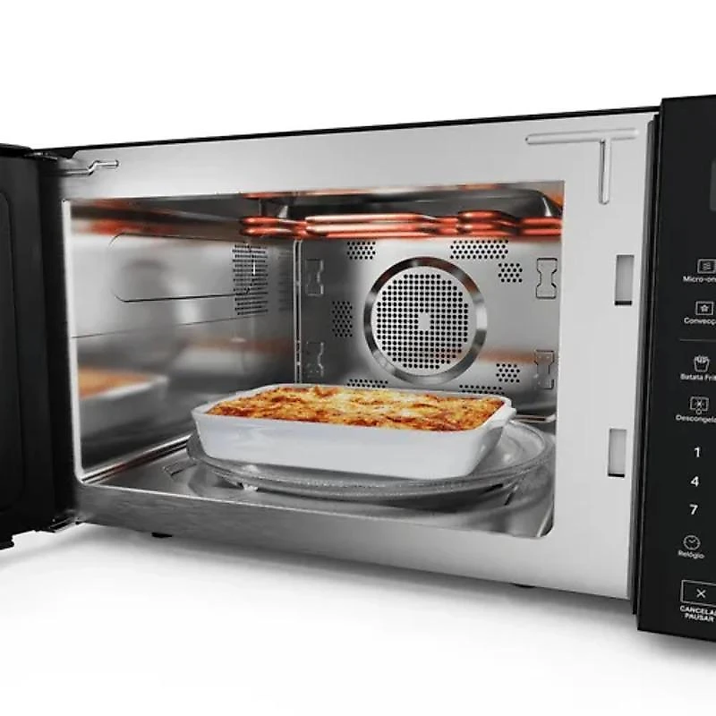 Micro-ondas de Bancada Brastemp 26L Air Fryer Preto BMC29AE 127V