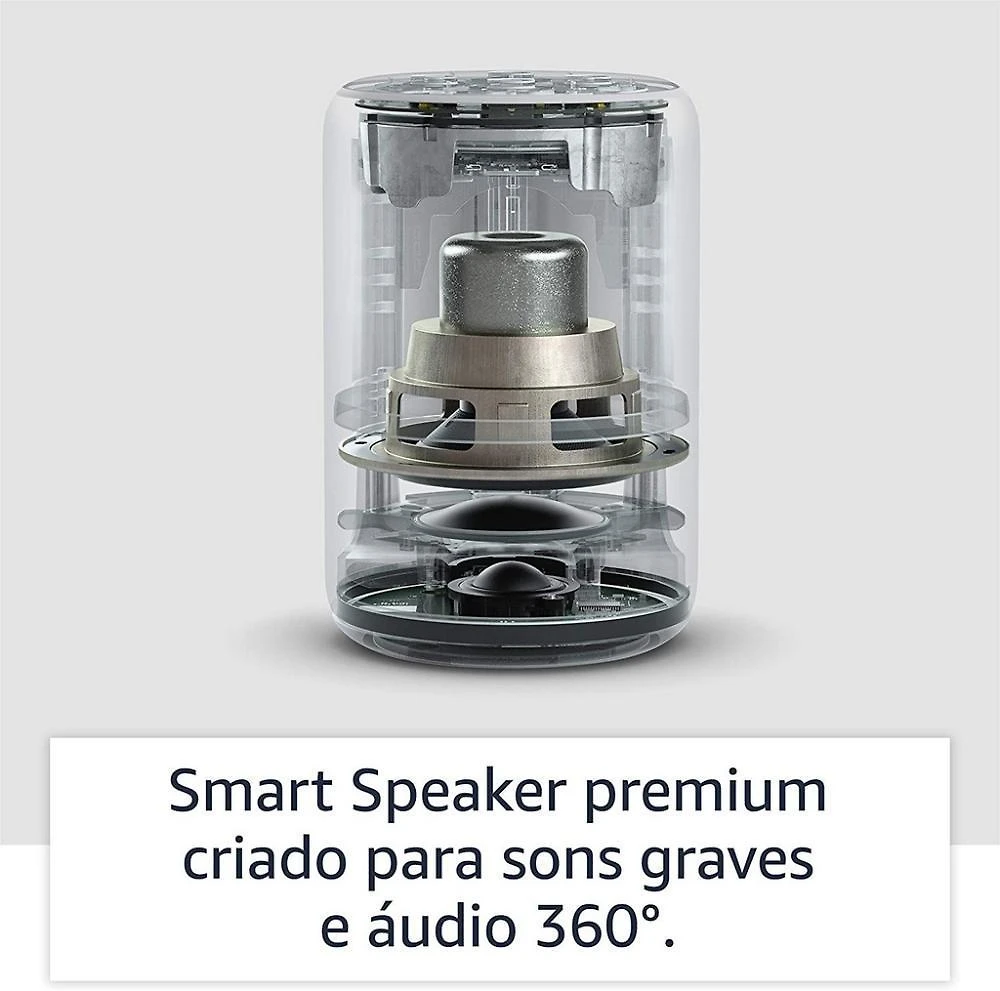 Miniatura Amazon Echo 3 Geração Smart Speaker Com Alexa Black - Preto