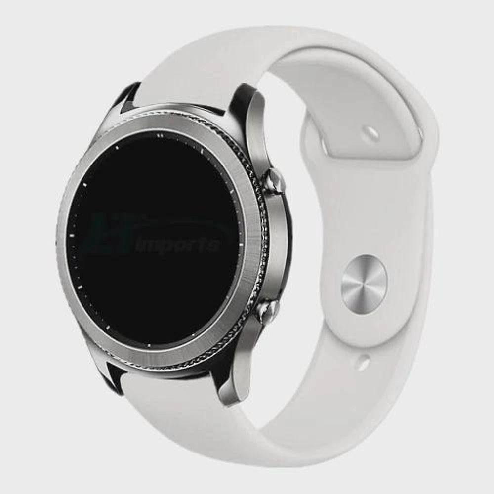 Pulseira Sport 22mm Compatível Com Samsung Galaxy Watch 3 45mm - Galaxy Watch 46mm - Galaxy Watch Lte 46mm - Gear S3 Fro