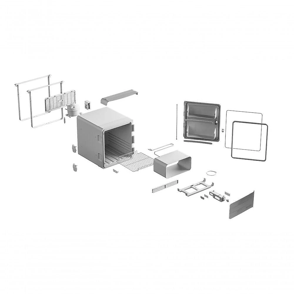 Geladeira Externa 67 Litros Bivolt 12-24v Resfri Ar