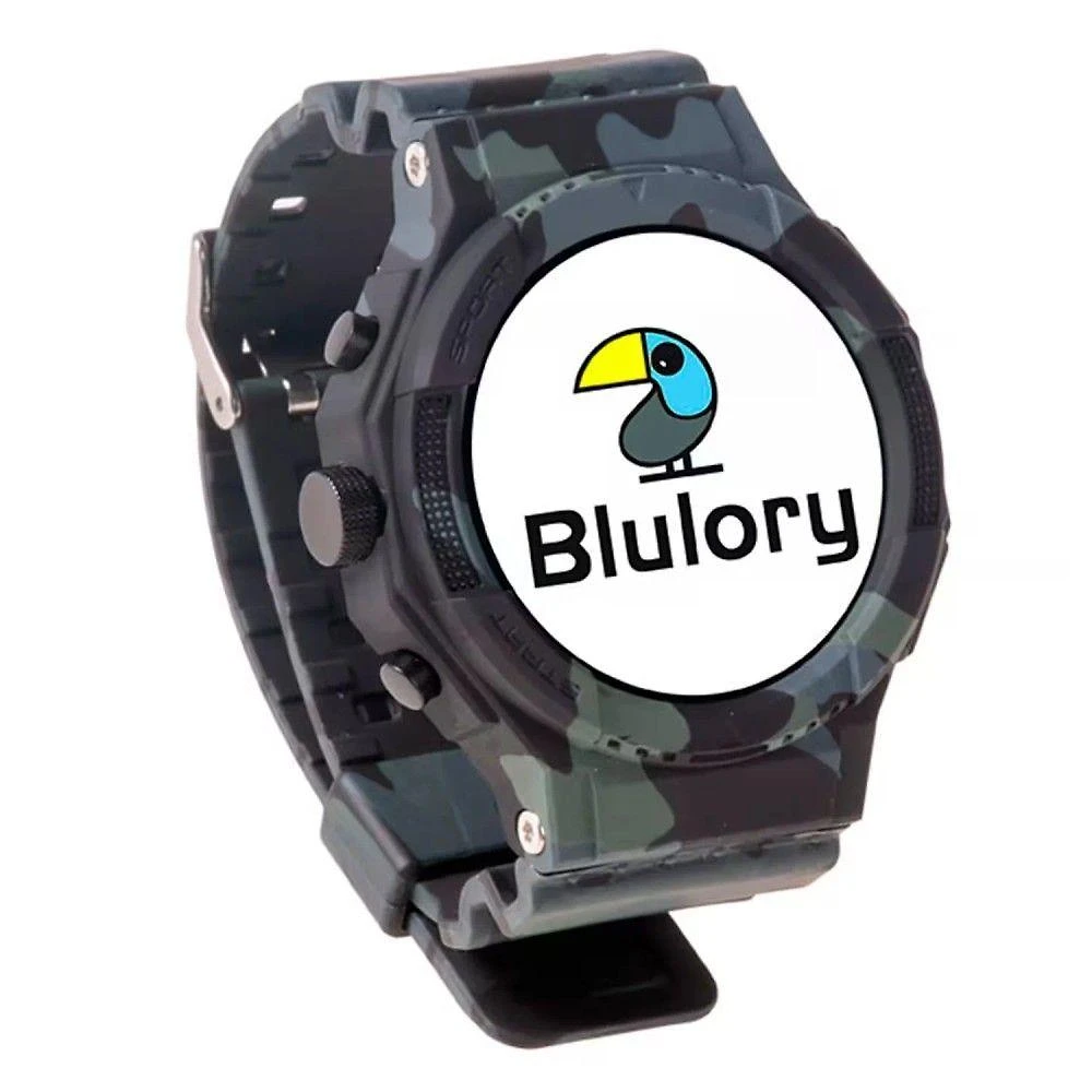 Smartwatch Blulory SV GPS Watch 49MM Frequência Cardíaca Bateria 168H Camuflado