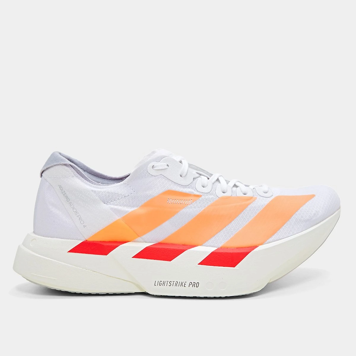 Miniatura Tênis Adidas Adizero Adios Pro 4 Feminino Branco - 34