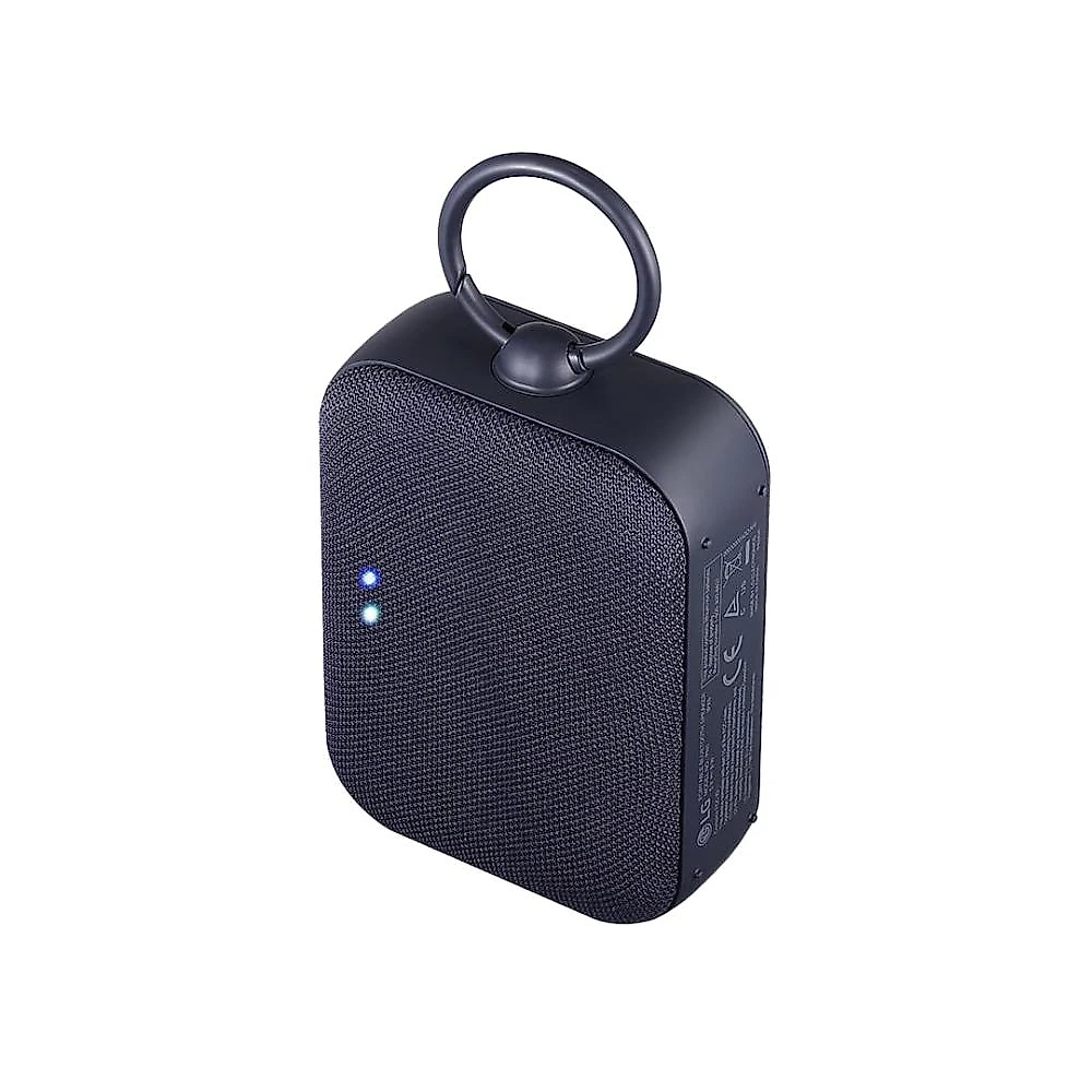Caixa de som portátil lg xboom go pn1 3w rms bluetooth bateria 5h preta
