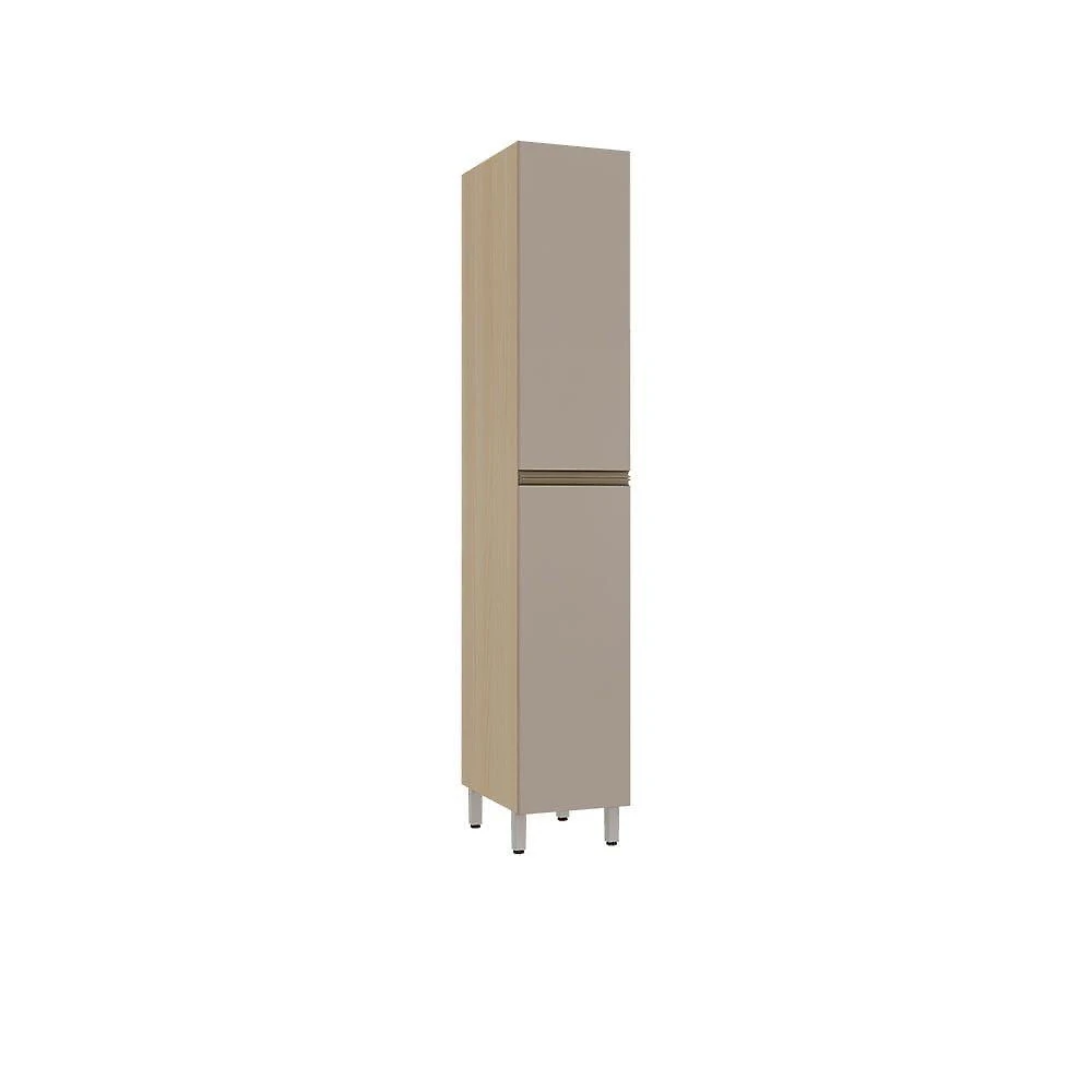 Paneleiro De Cozinha 40 Cm 2 Portas 4 Prateleiras Essenza Lu Andorra-bege Dunas