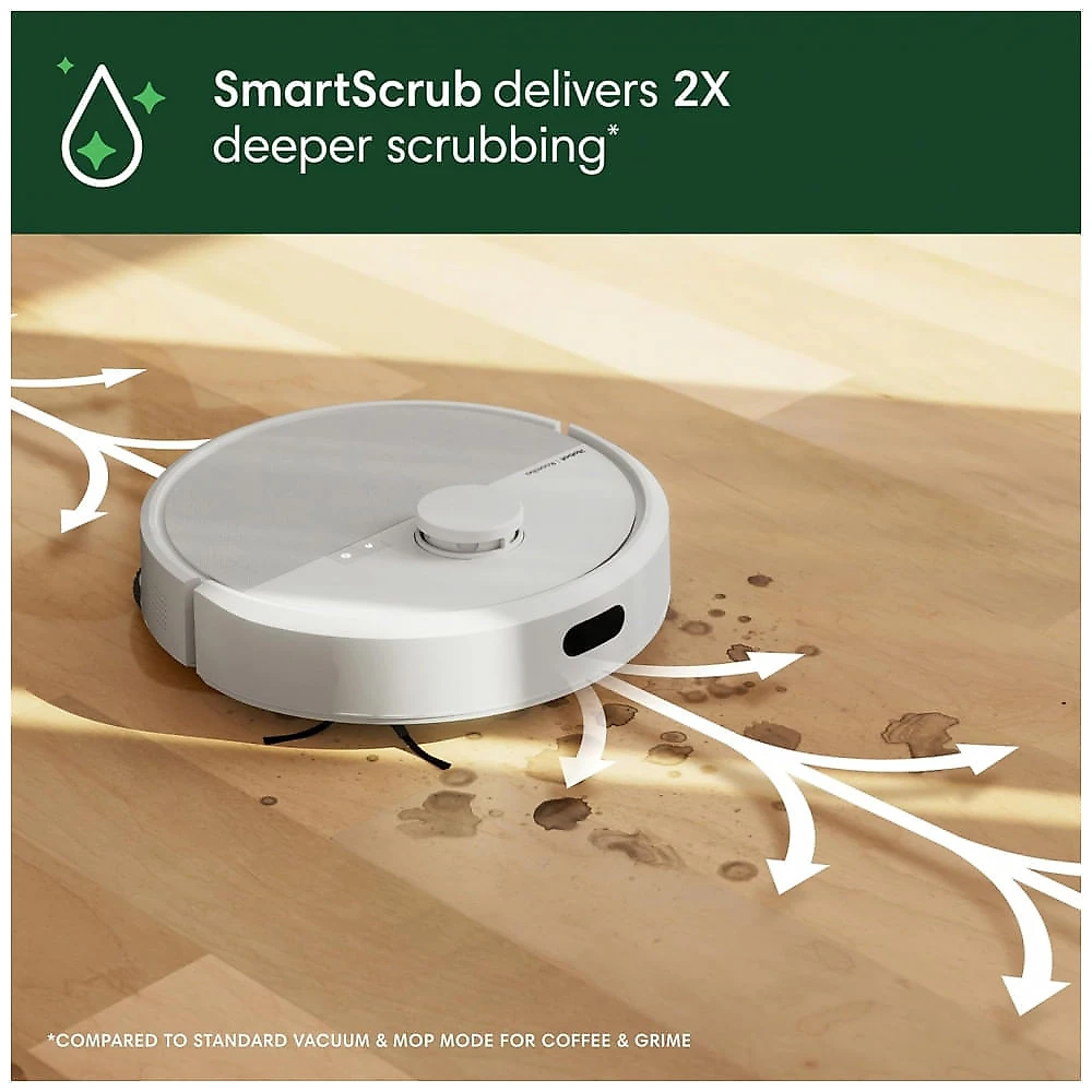 iRobot Roomba Plus 405 G185 - Robô Aspirador e Mop com AutoWash, Navegação LiDAR e Autolimpeza