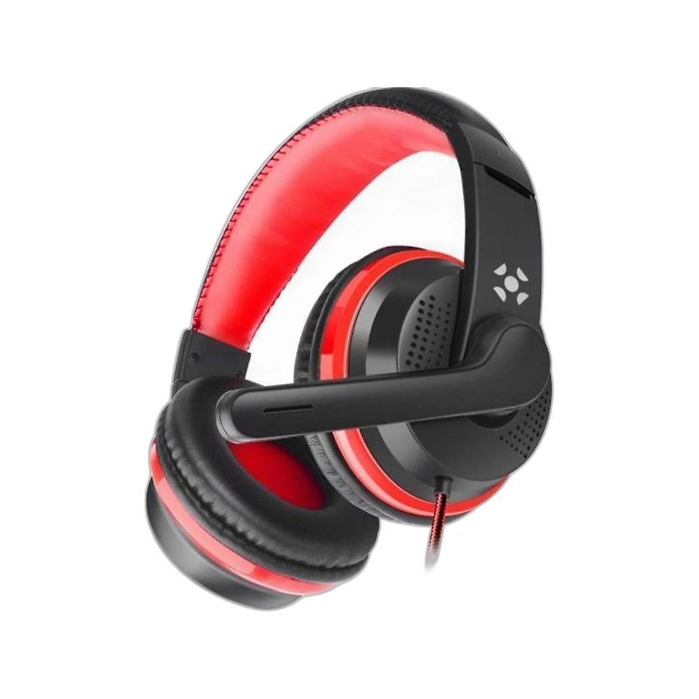 Headset Gamer Fortrek Spider Black P3 com Controle Preto-Vermelho