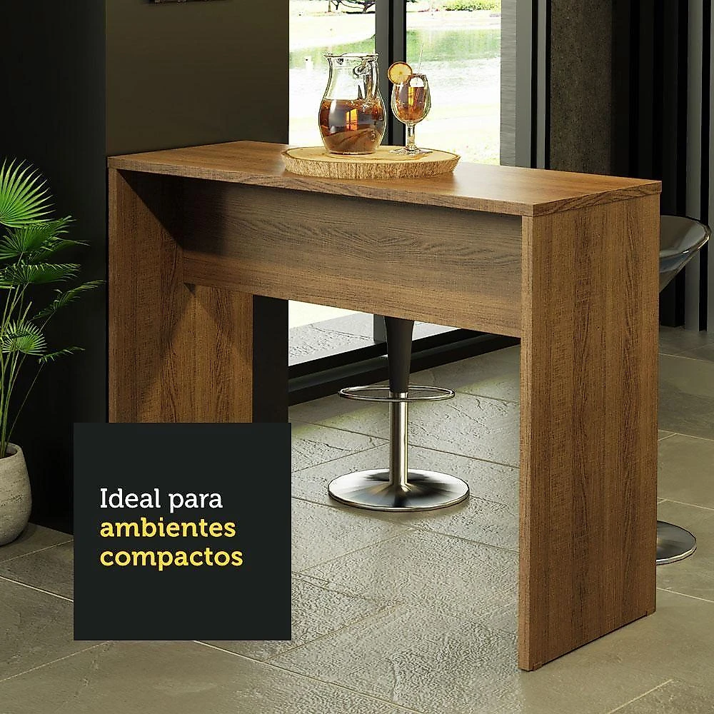 Bancada Para Cozinha Lux Madesa 115 Cm Rustic