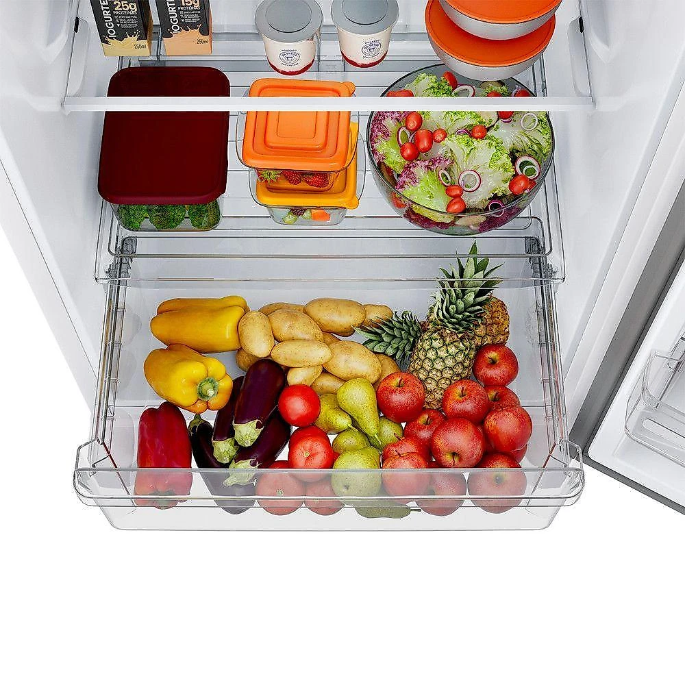 Geladeira BRM46MB Frost Free Duplex Inverter 385L Brastemp Branco 220V