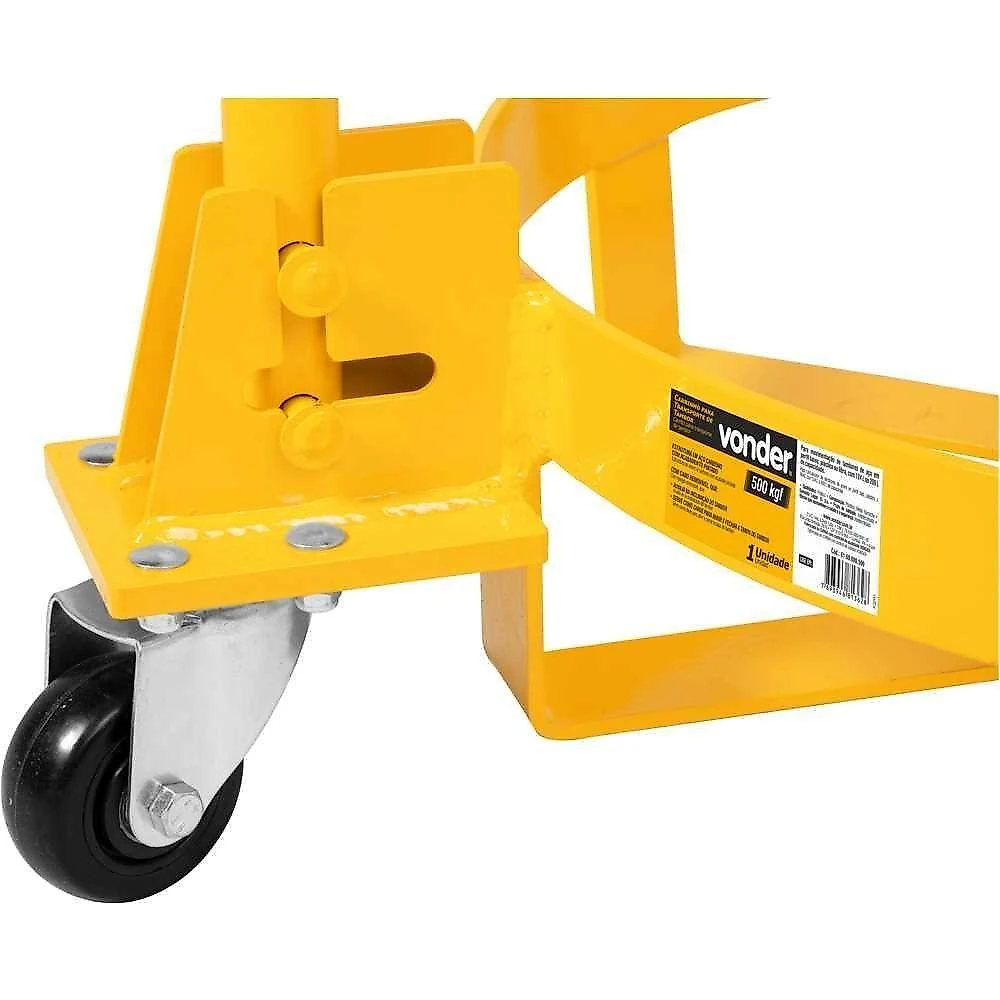 Carrinho Para Transportar Tambor 500kg Vonder