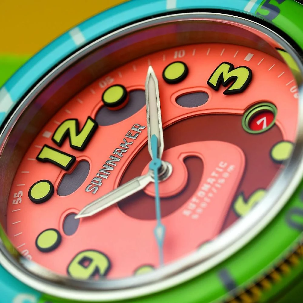 Relógio Spinnaker Fleuss Bob Esponja Pink Gary Limited Edition SP-5151-01